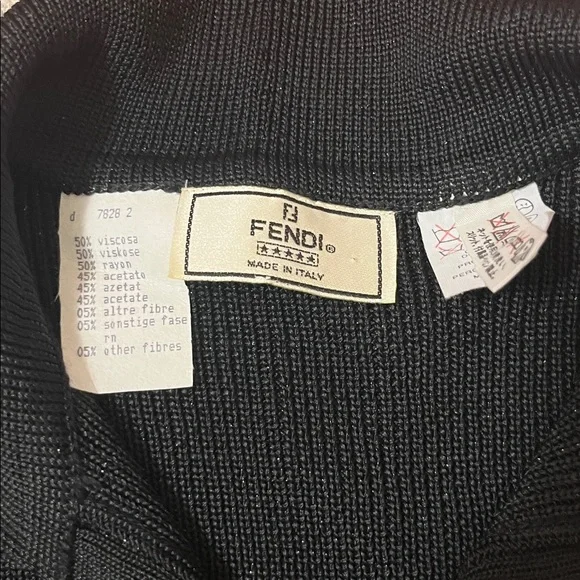 Fendi black sweater - Picture 3 of 16